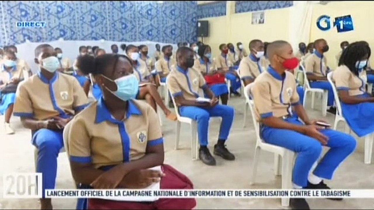 RTG/ Lancement officiel de la campagne d’information et de sensibilisation contre le tabagisme