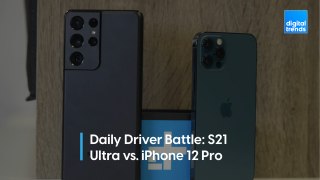 Samsung Galaxy 21 Ultra vs iPhone 12 Pro