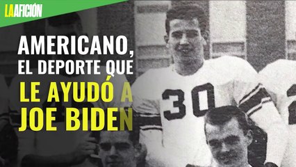 Joe Biden superó su tartamudez con el futbol americano