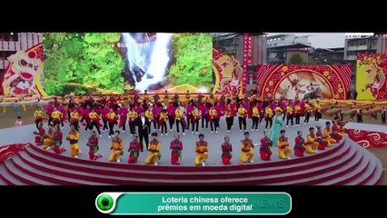 Loteria chinesa oferece prêmios em moeda digital