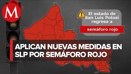 Restringen horarios a tiendas de conveniencia tras regresar SLP a semáforo Rojo