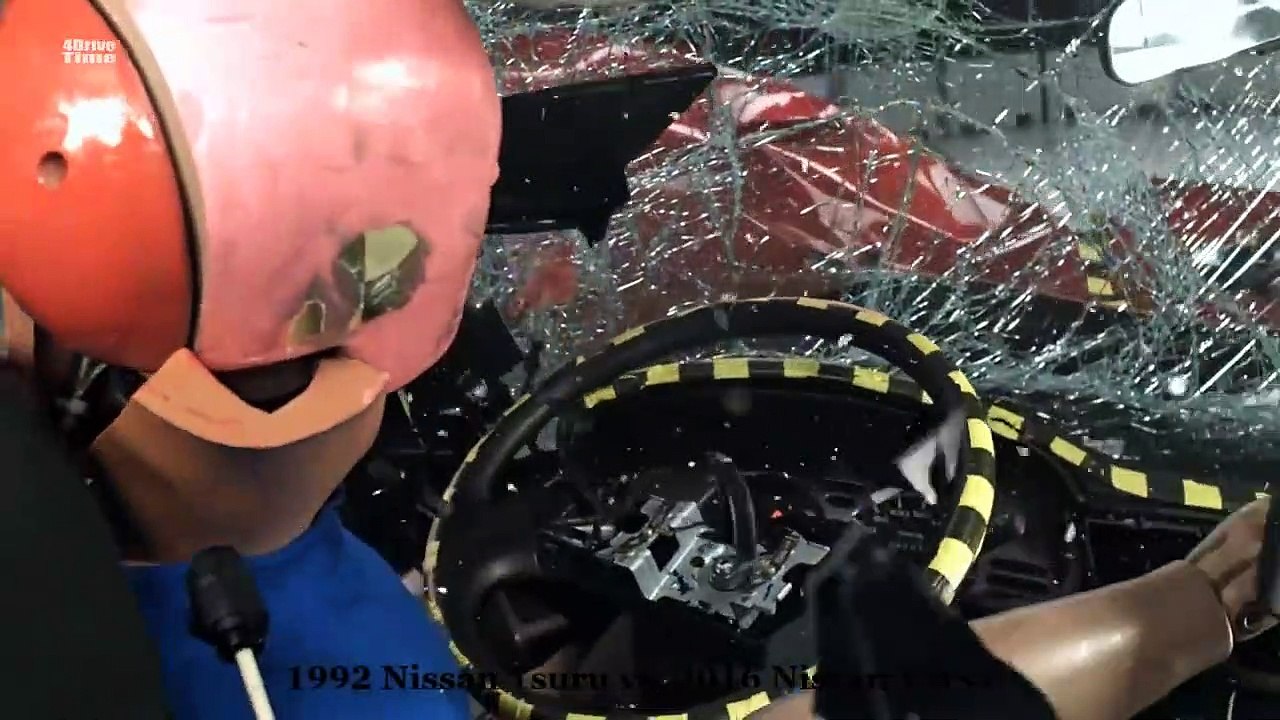 Old Car vs Modern Car during Crash Test _ Evolution of Car Safety