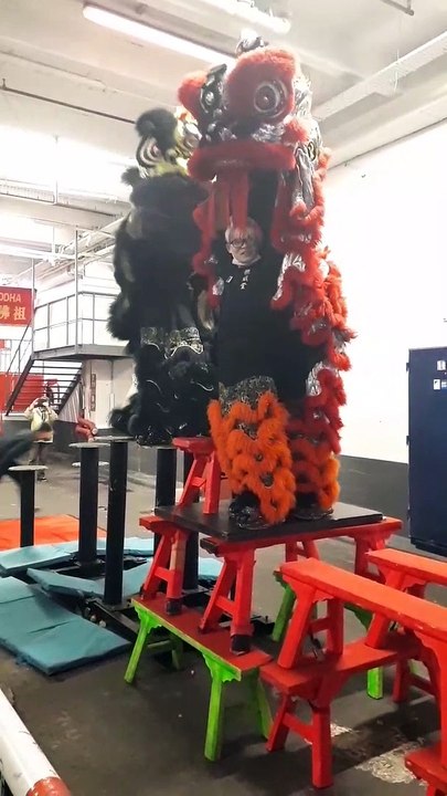 La danse du lion