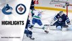 Canucks @ Jets 1/30/21 | NHL Highlights