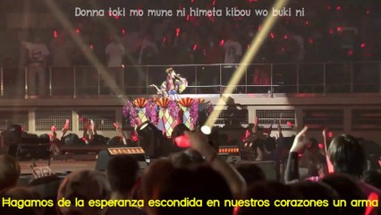 Sumire Uesaka - Kitare! Akatsuki No Doushi (Live) - Sub Esp