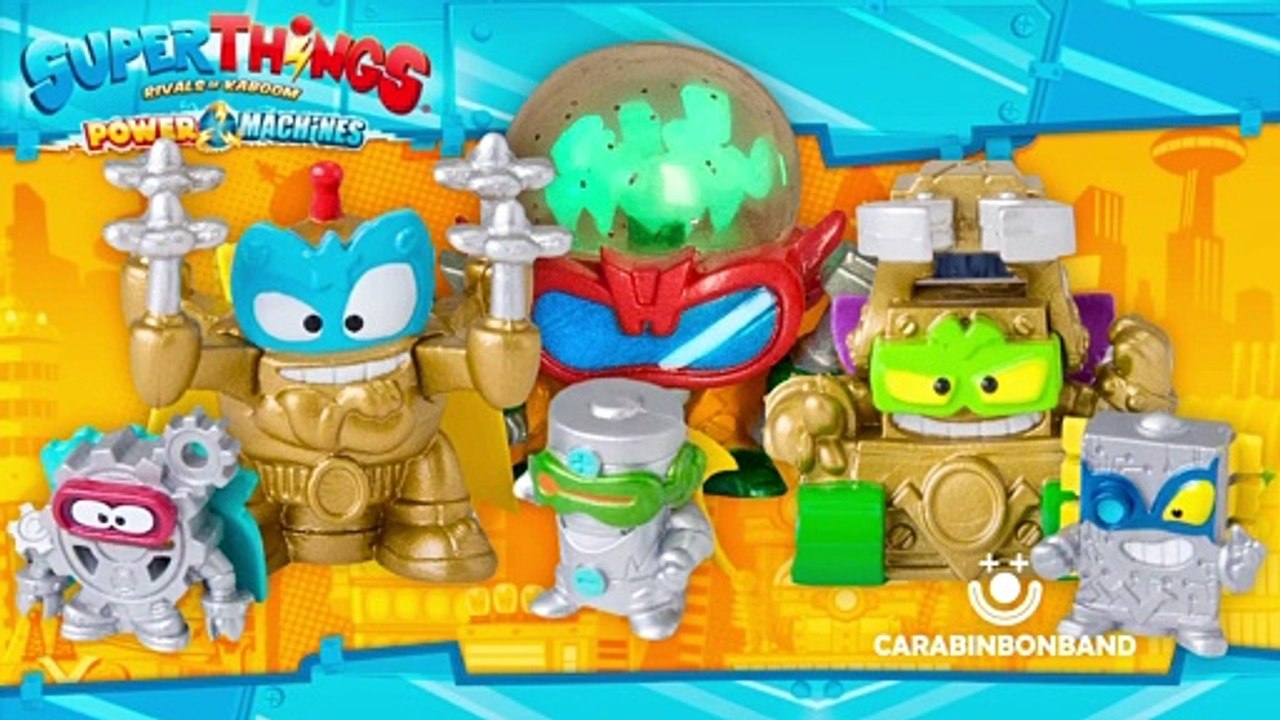SUPERTHINGS SERIE 7 - PLATEADOS, DORADOS Y ULTRA RARO - SUPERZINGS 7 By CARA BIN BON BAND