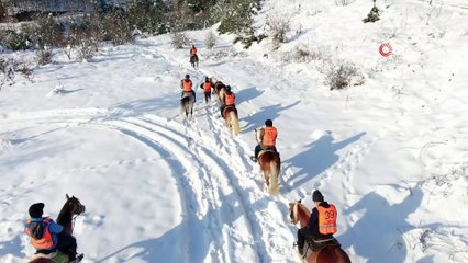 Uludağ’ın eteklerinde dörtnala özgürlük