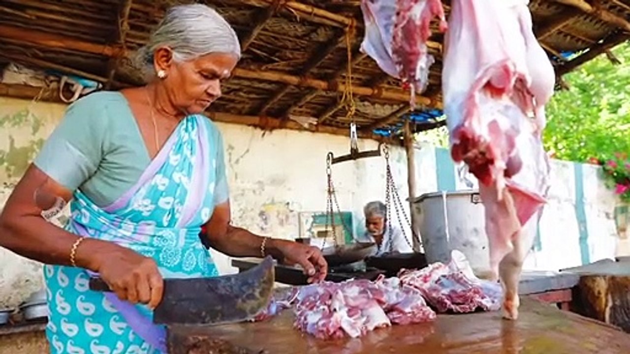 45 வருஷமா கறிக்கடைதான் சோறு போடுது!” - செல்லம்மாள் பாட்டி#chellama
