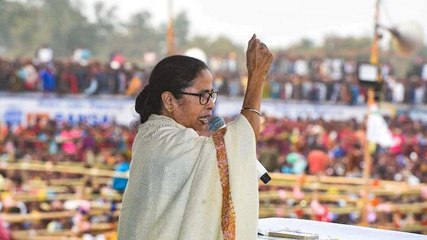 Ahead of PM Modi's visit, Mamata Banerjee leads massive rally in Kolkata