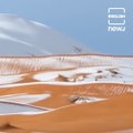 Sahara desert experiences snowfall