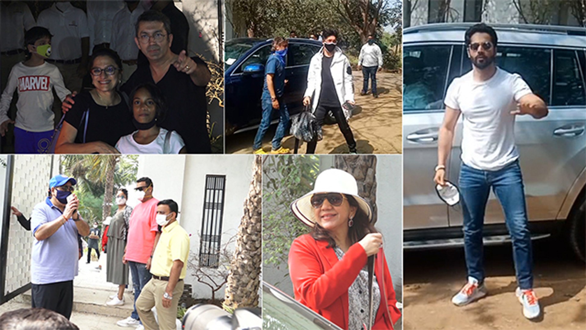 ⁣Celebs Reach Alibaug To Attend Varun Dhawan's Marriage