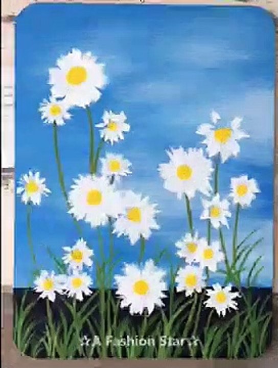 6 Super Easy Painting Art For Home Decor - Art For Beginner