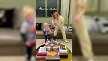 Chiara Ferragni comienza el fin de semana bailando con su hijo