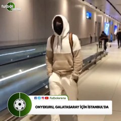 Onyekuru, Galatasaray için İstanbul'da