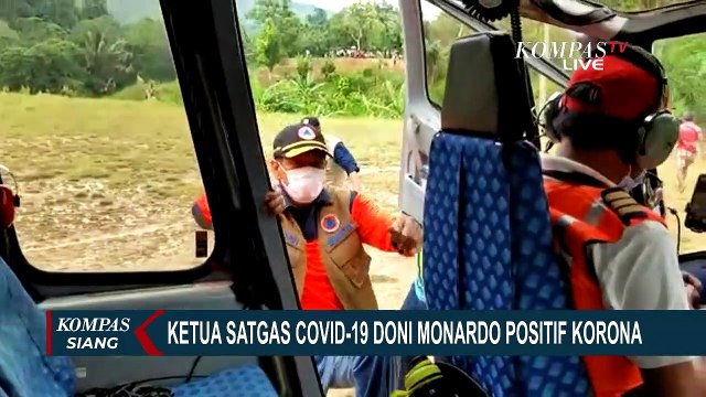 Hasil Tes PCR, Ketua Satgas Covid-19 Doni Monardo Positif Corona