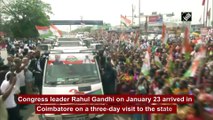 Rahul Gandhi launches Tamil Nadu poll campaign from Coimbatore