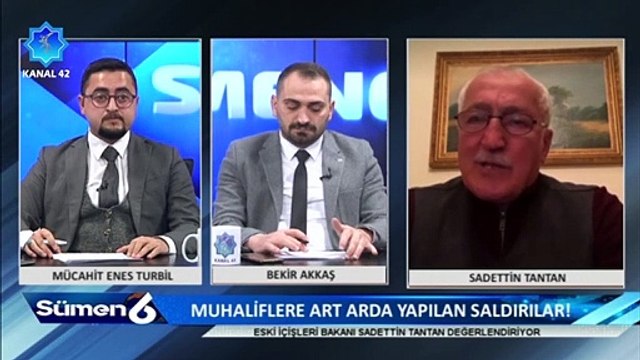 Eski İçişleri Bakanı Tantan: Cumhur İttifakı karşısında olanlara şiddet olayları artacak