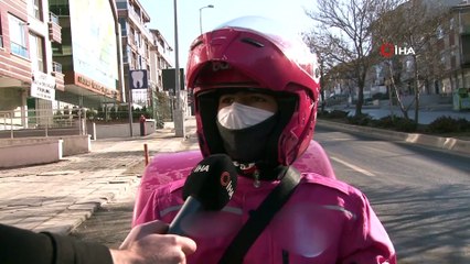 Pandemi döneminin gizli kahramanları: 'Motokuryeler'