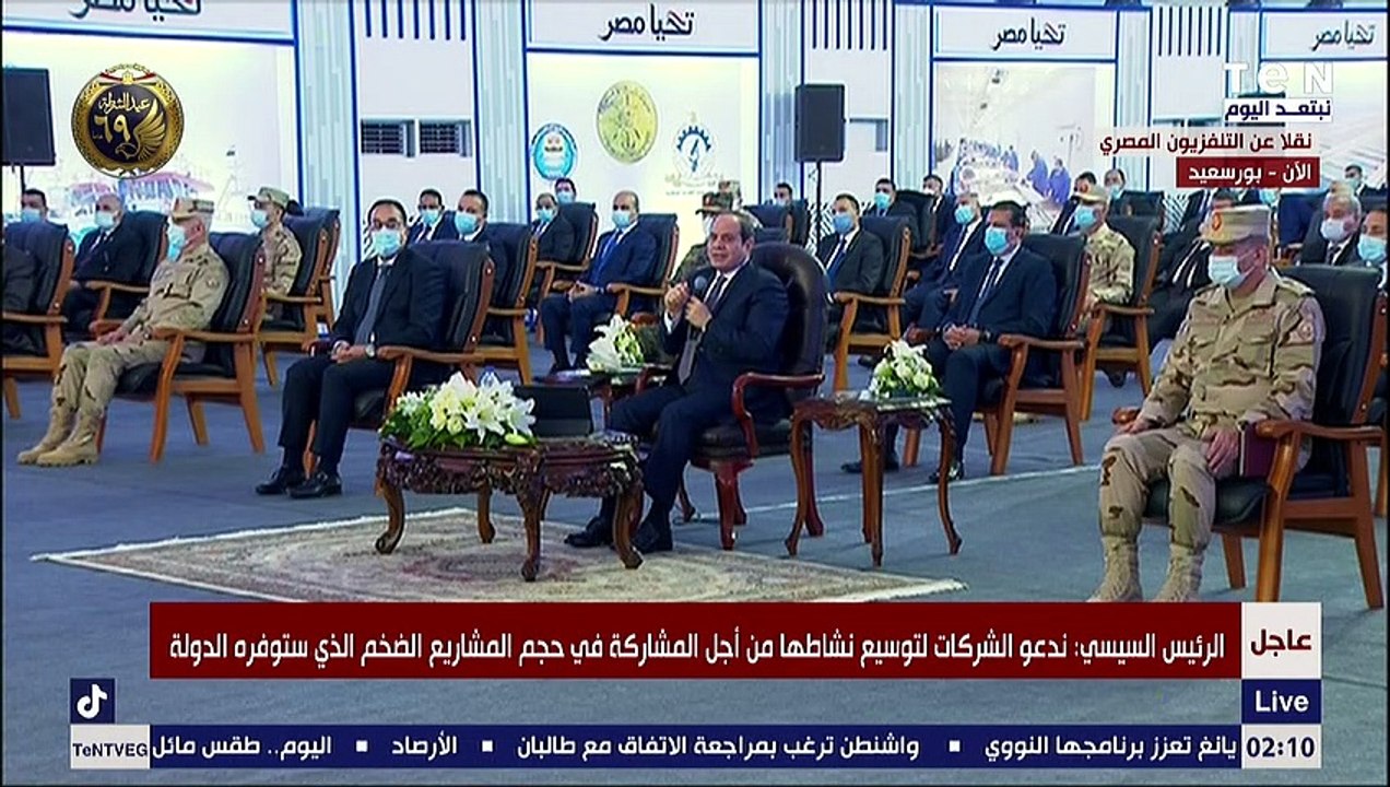 السيسي نعمل على إعادة صياغة المياه.. ولا نجور على ماء الغير
