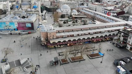 İstanbul’da yollar ve meydanlarda sessizlik hakim