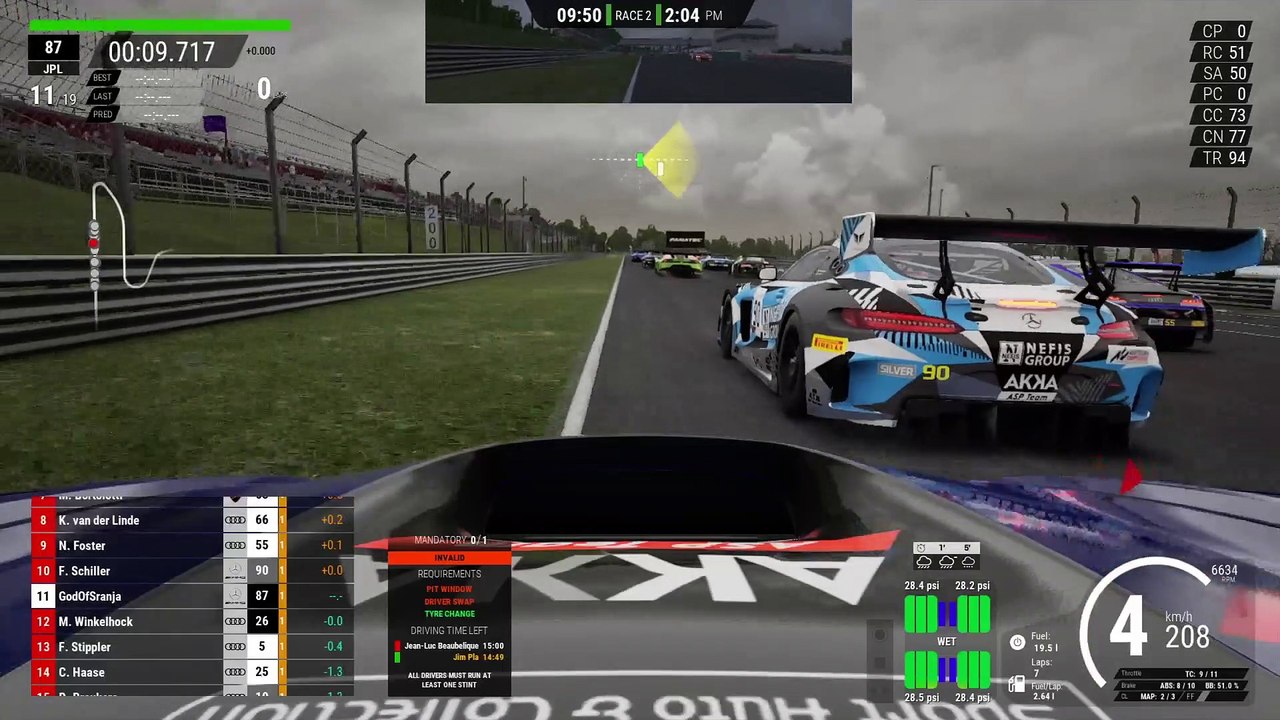 Assetto Corsa Competizione - Race on rain
