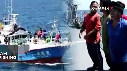 7 Orang WNI Ikut Ditangkap Dalam Kapal Asing yang Lakukan Illegal Fishing