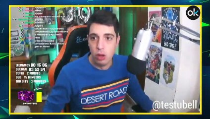 El terremoto de Granada pilla a un youtuber en pleno directo