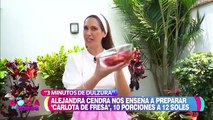 En Boca de Todos: Prepara una deliciosa Carlota de fresas (HOY)