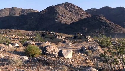 Combined Arms live Fire Exercise shows M1 Abrams' Fire Power