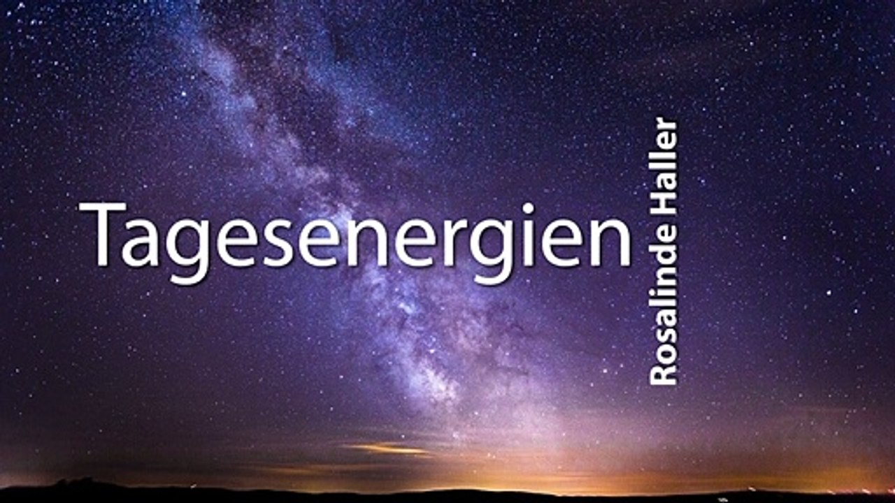 Tagesenergien für Sonntag, 24. Jänner 2021