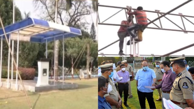 Hyderabad : Republic Day Celebrations Arrangements In Public Gardens