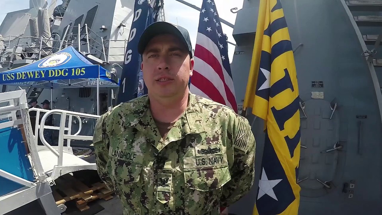 A Tour of US Navy : Guided Missile Destroyer - USS Dewey HD