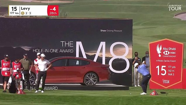 Abu Dhabi HSBC Championship (T3) : Le trou-en-un d'Alexander Levy