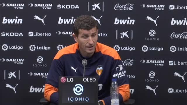 Javi Gracia confía en que el club sigue trabajando para reforzar el equipo