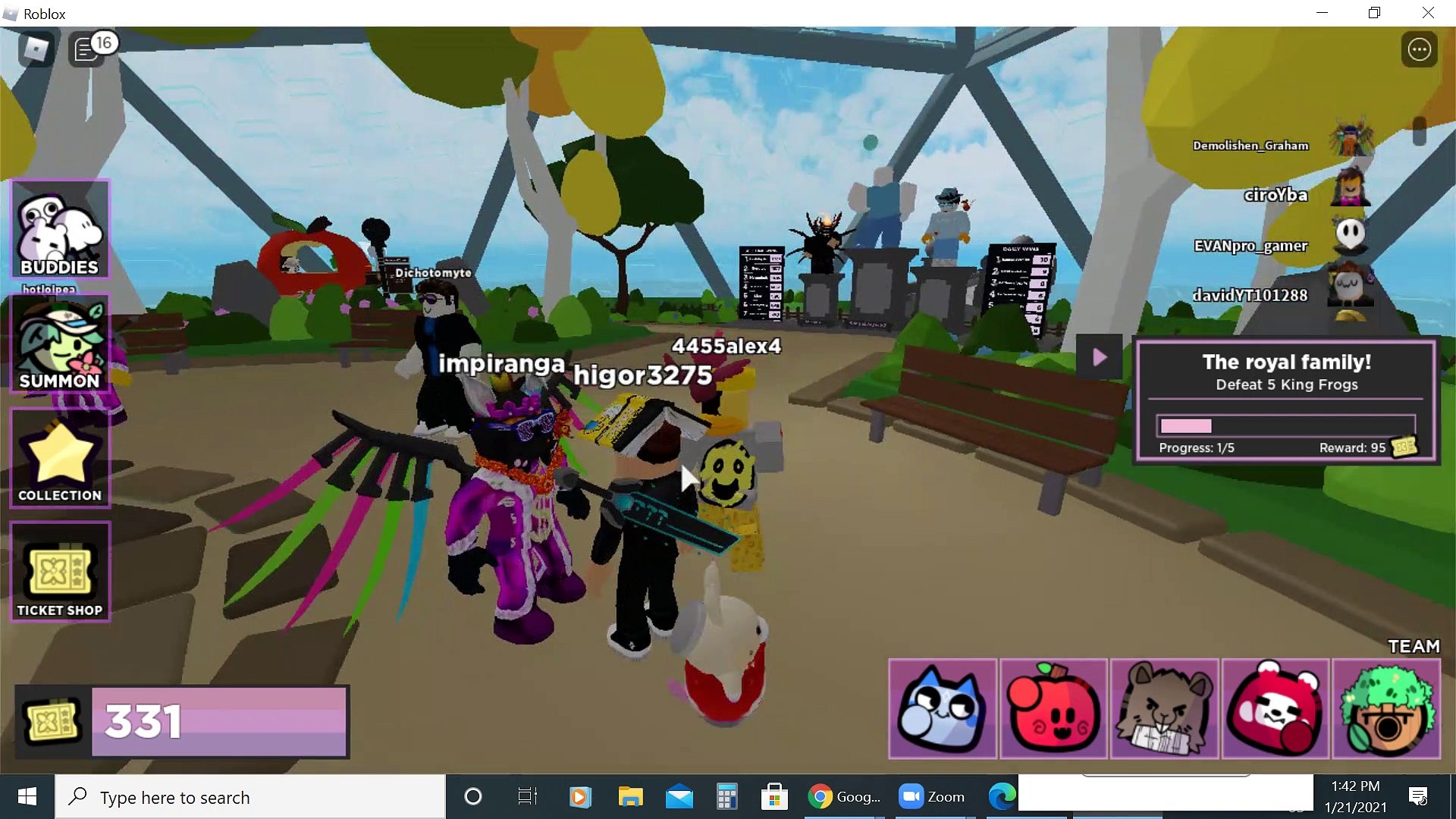 ⁣Roblox game battle duddies
