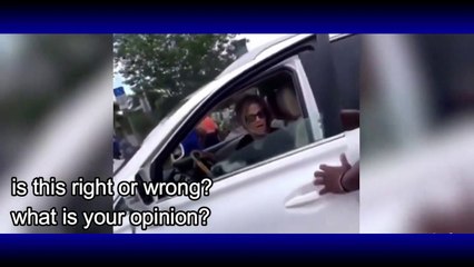 Black police officer hurled a drunk woman to the ground to handcuff her.