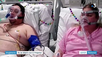 Royaume-Uni : un couple atteint par le Covid-19 s’est dit oui à l’hôpital