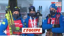 Fillon Maillet : «Une victoire savoureuse» - Biathlon - CM