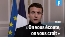Inceste : « Nous ne laisserons aucun répit aux agresseurs », prévient Emmanuel Macron