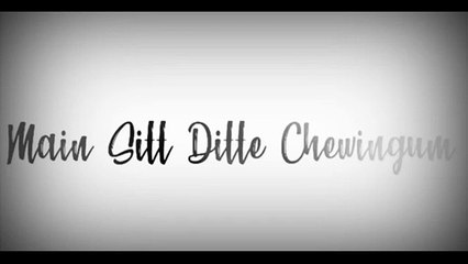 Punjabi lyrics video status with black background