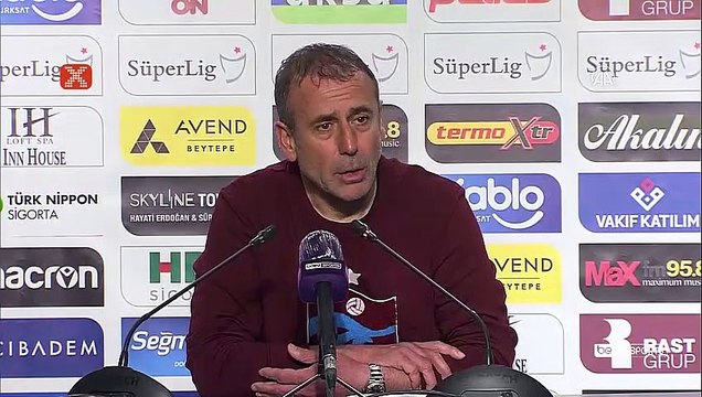 Abdullah Avcı: Trabzonspor hep yukarı oynar