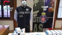 Milano - Nas sequestrano oltre 64mila farmaci cinesi illegali (23.01.21)
