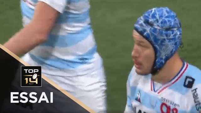 TOP 14 - Essai de Wenceslas LAURET (R92) - Racing 92 - Bordeaux-Bègles - J19 - Saison 2020/2021