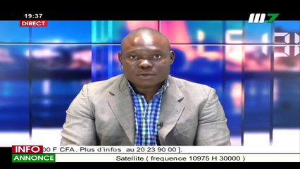 JT BAMBARA 19H30 DU 23 JANVIER 2021