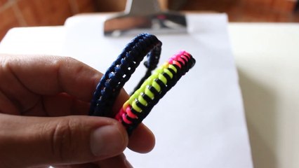 TUTORIAL PULSERA NUDO PEINE Con cola de ratón | Omega Will