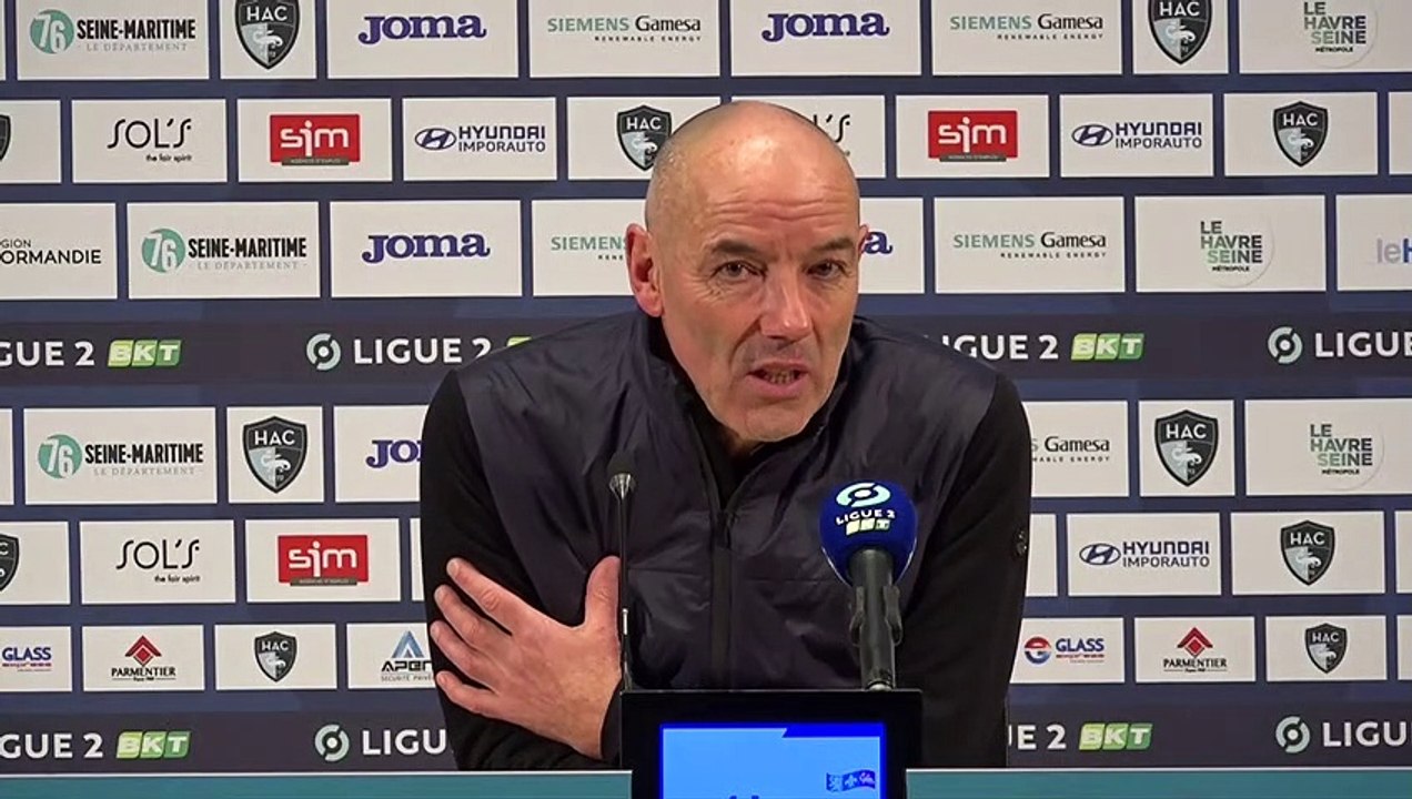 Après HAC - Guingamp (1-1), réactions de Paul Le Guen