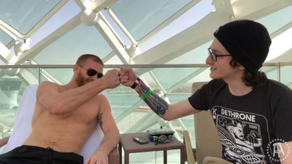 Sitting Down With Matt "The Steamrolla" Frevola At The Pool Just Hours Before He Fights At UFC 257