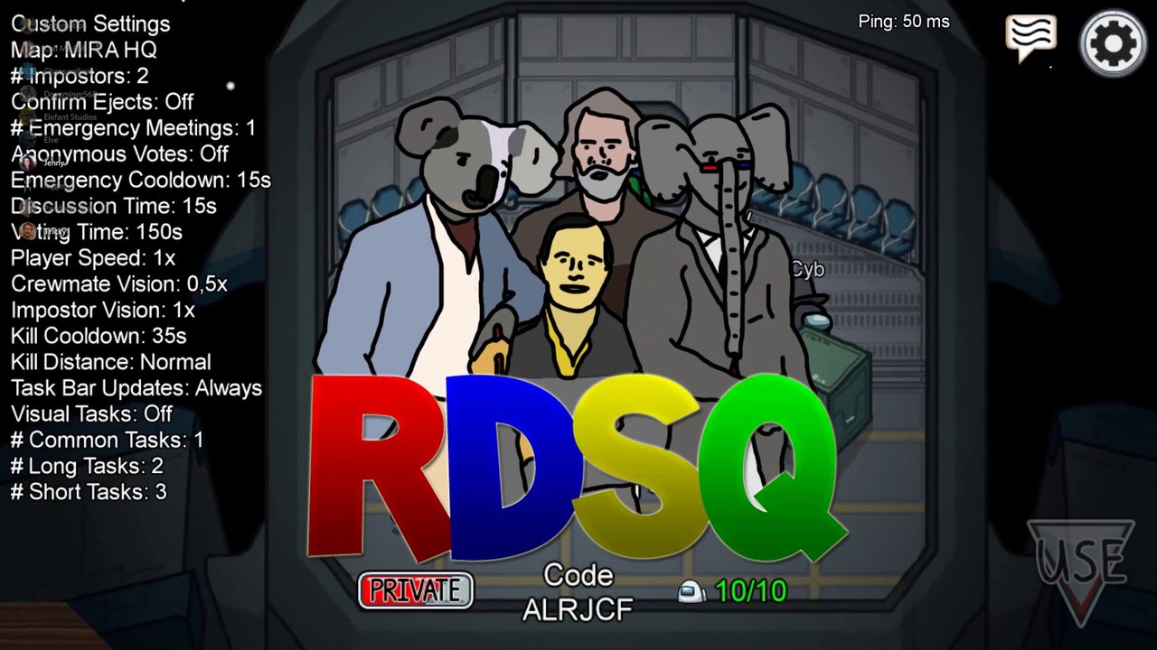 Dovas tragischer Abstieg | Among Us ★ RDSQ 187 (Feat. loggen_, Dovaminer568 & Elve)