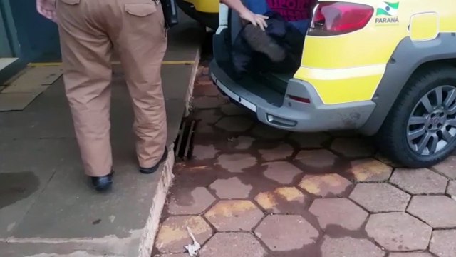 Procurado pela Justiça é localizado e preso pela PM na Rua Áustria, no Cascavel Velho