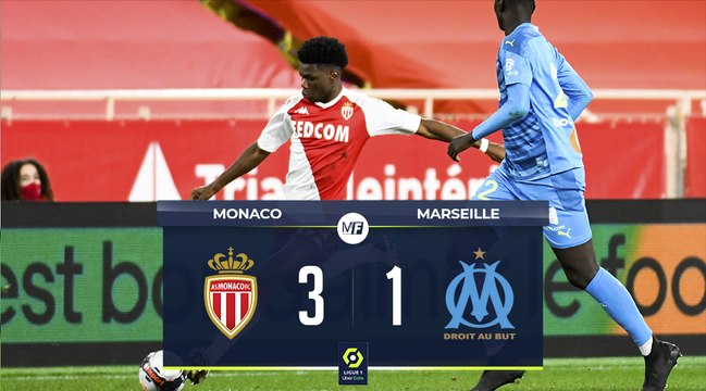 AS MONACO - OLYMPIQUE DE MARSEILLE : LE RÉSUMÉ ET LES TOPS:FLOPS